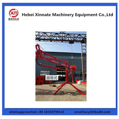 Manual Electric Concrete Conveyor Concrete Boom Placer 12m 3m