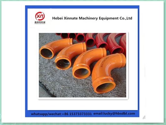 Double Wall Concrete Elbow Casting Steel ST52 DN125