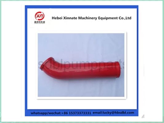 65Mn And Alloy Steel Concrete Pump Elbow With Straight Pipe